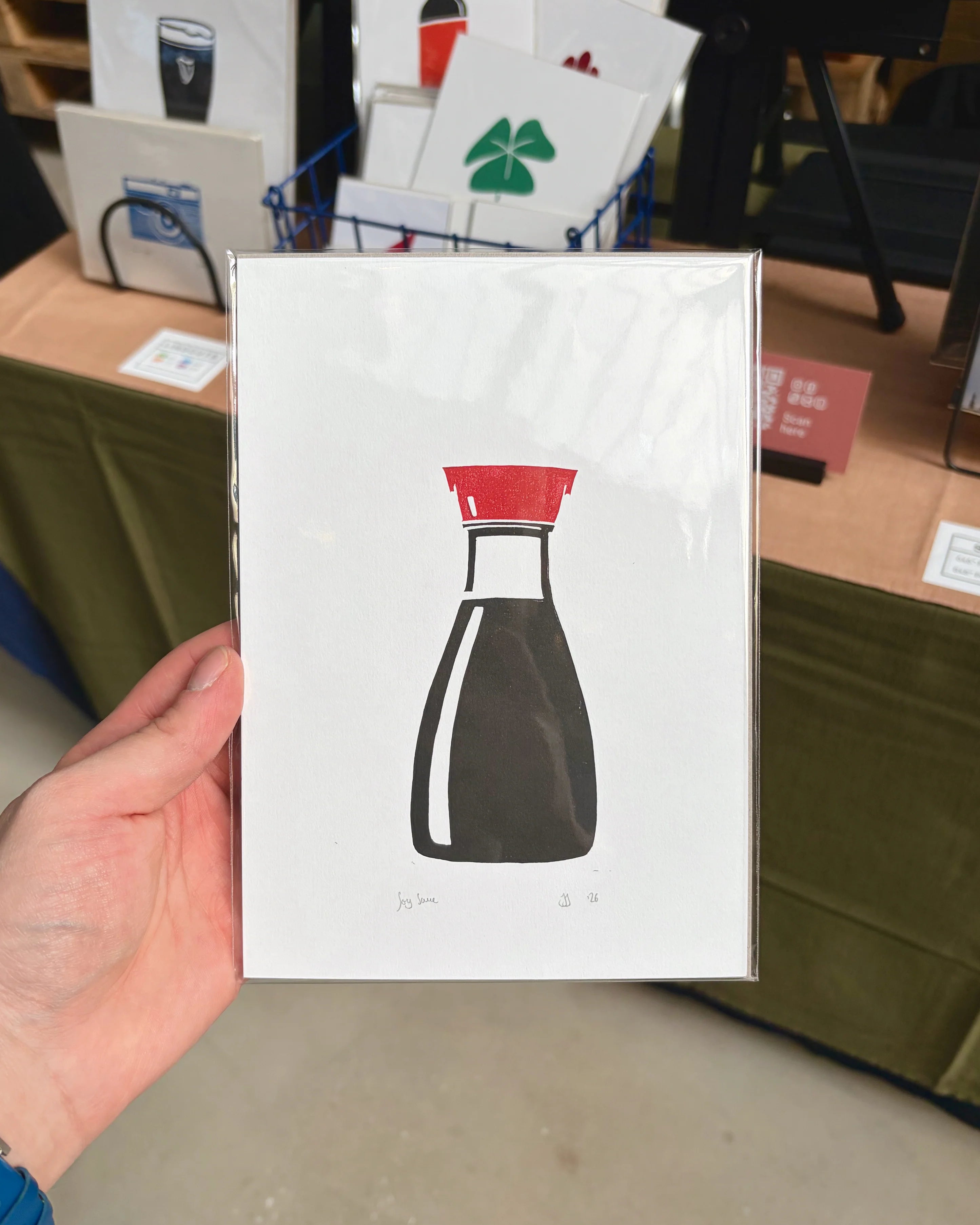 Soy Sauce Print