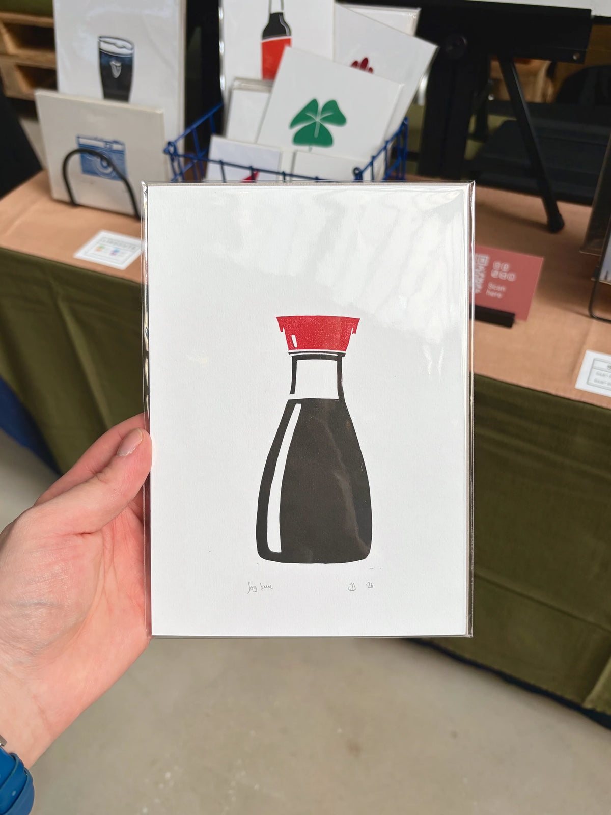 Soy Sauce Print