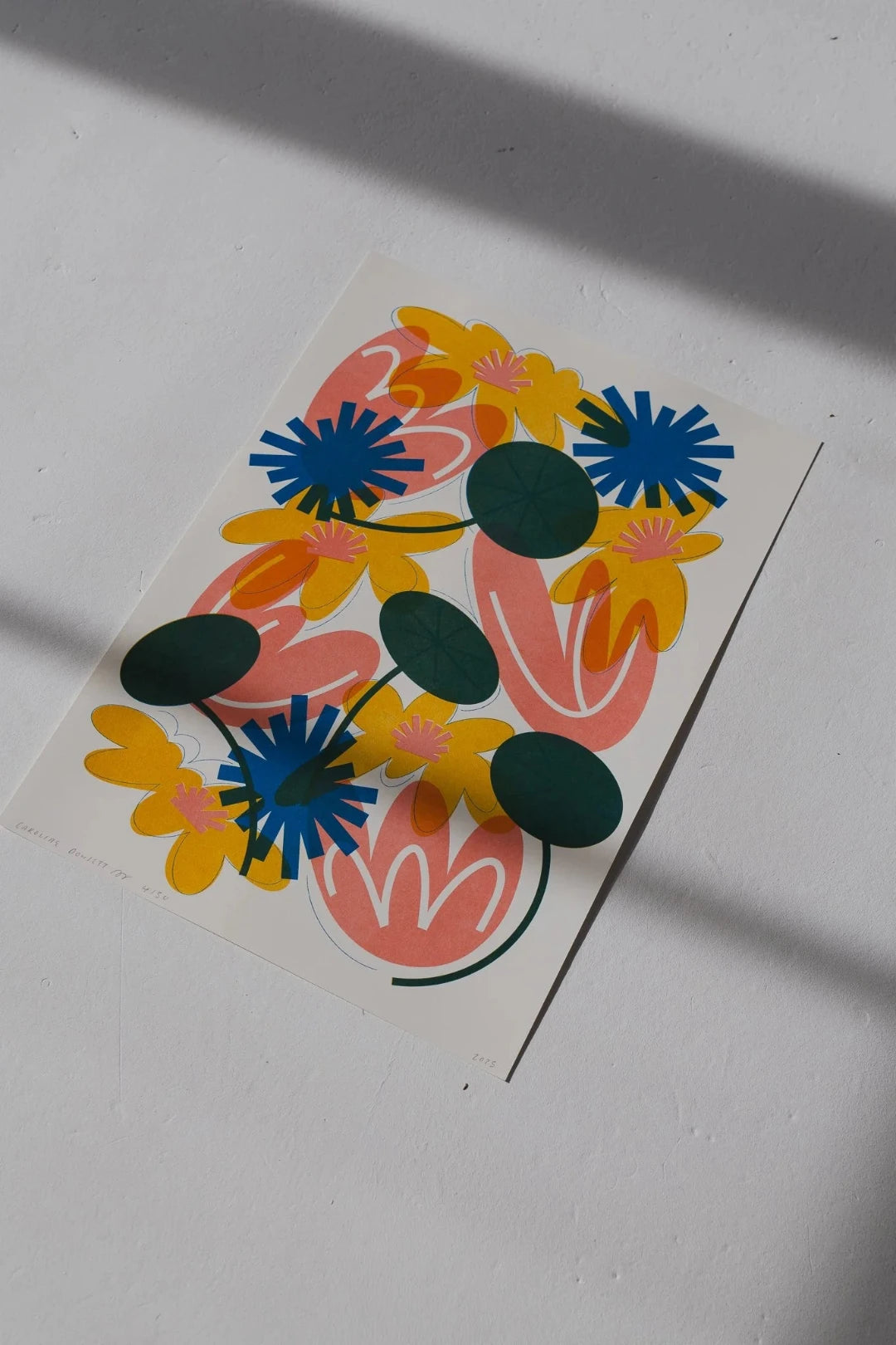 Spring Is Here - Risograph Print - A3