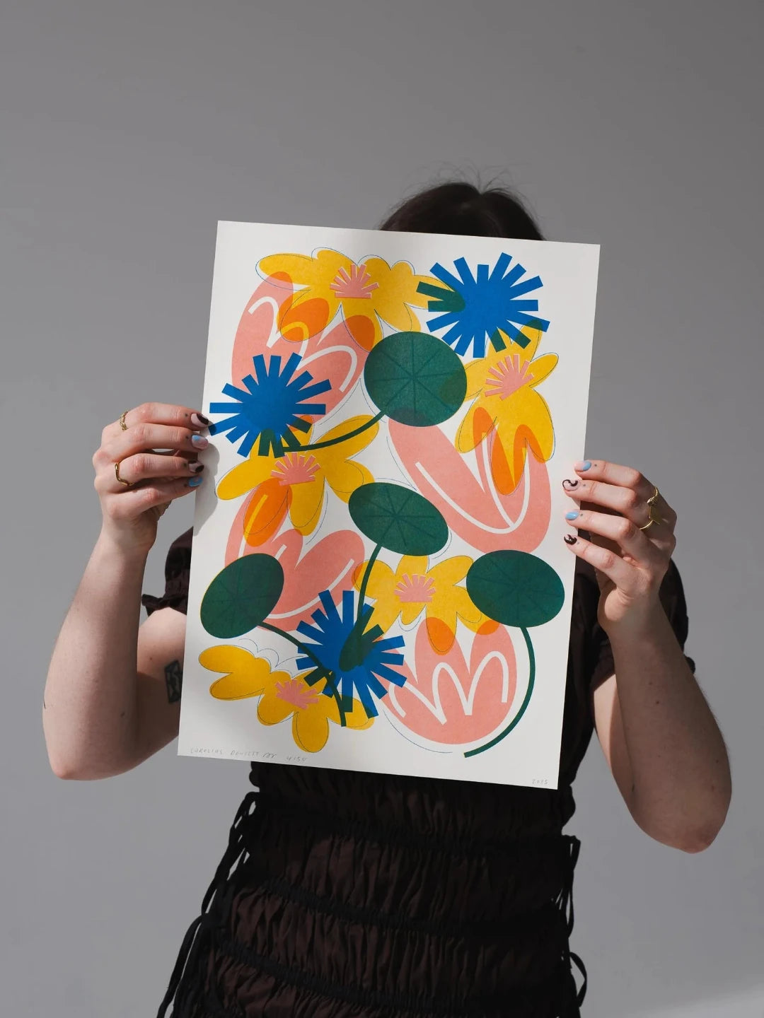 Spring Is Here - Risograph Print - A3