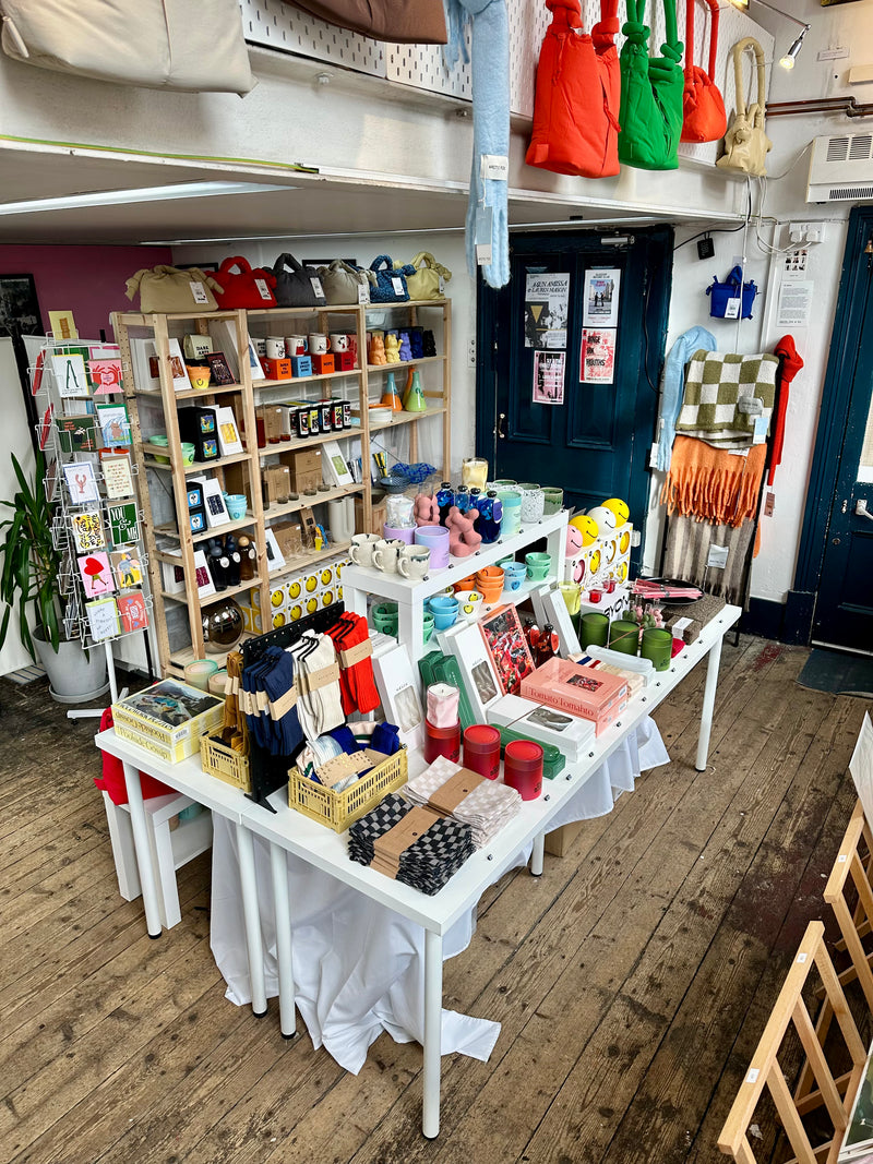 Inside Sunny's store in Glossop