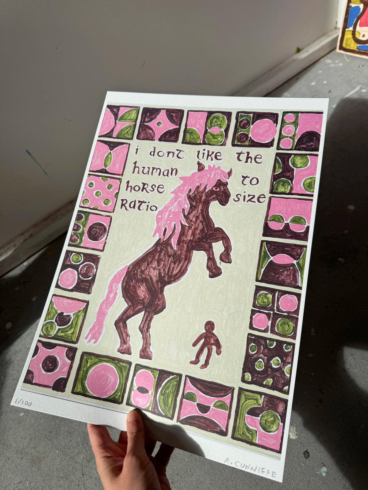 Horse Size Ratio - A3