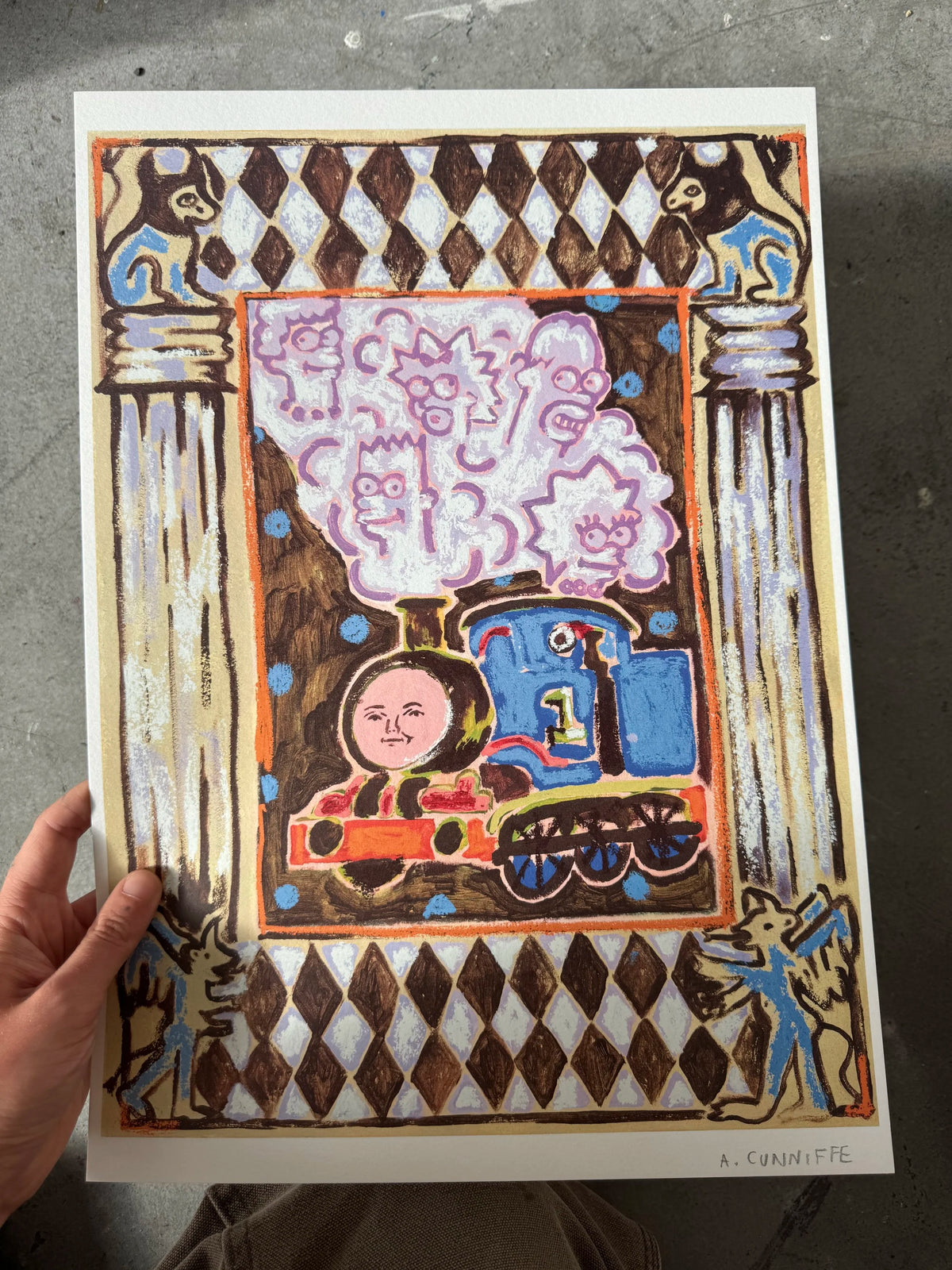 Self Portrait - A3