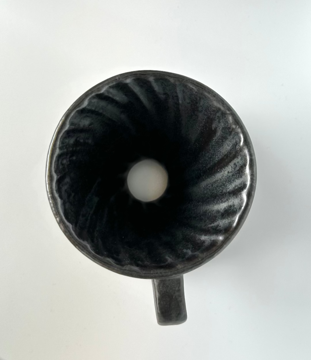 Black Luster Ceramic Coffee Dripper set