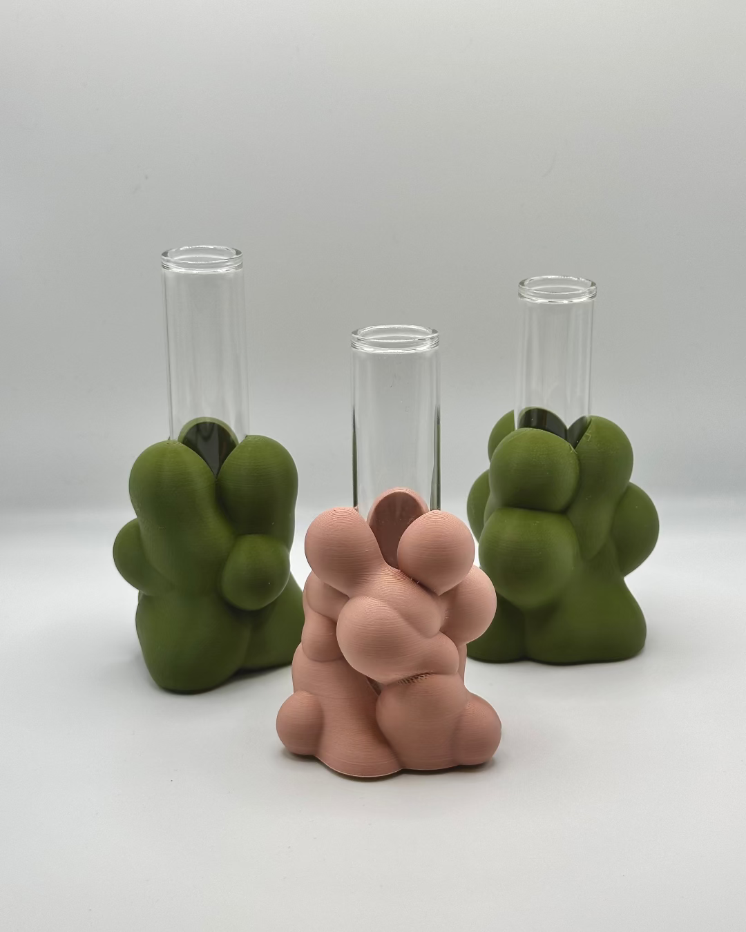 Gloop - Mini Propagation Vase, Putty Pink