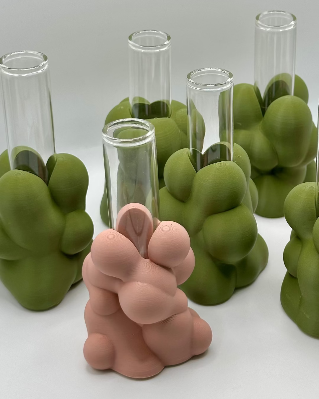 Gloop - Mini Propagation Vase, Putty Pink