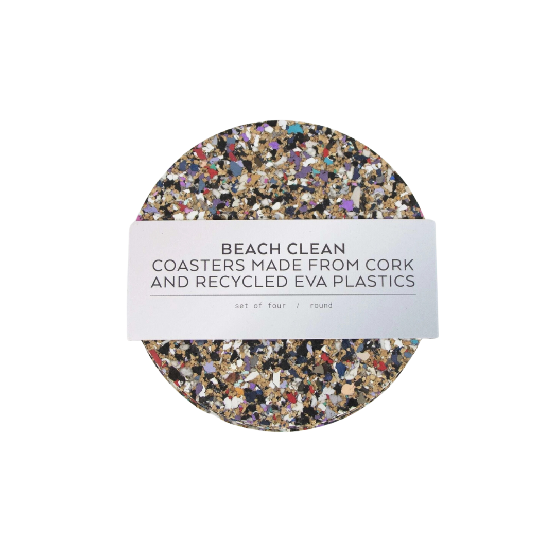 Beach Clean Coasters - Set of Four