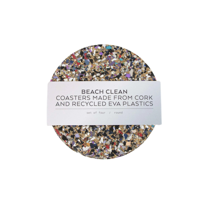 Beach Clean Coasters - Set of Four