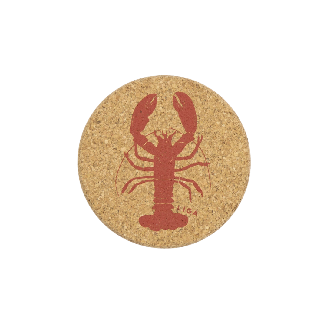 Cork Coaster - Red Lobster