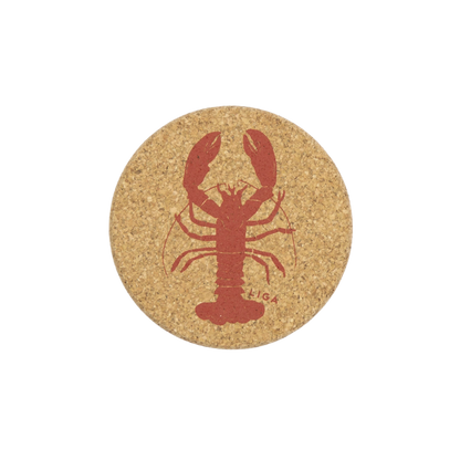 Cork Coaster - Red Lobster