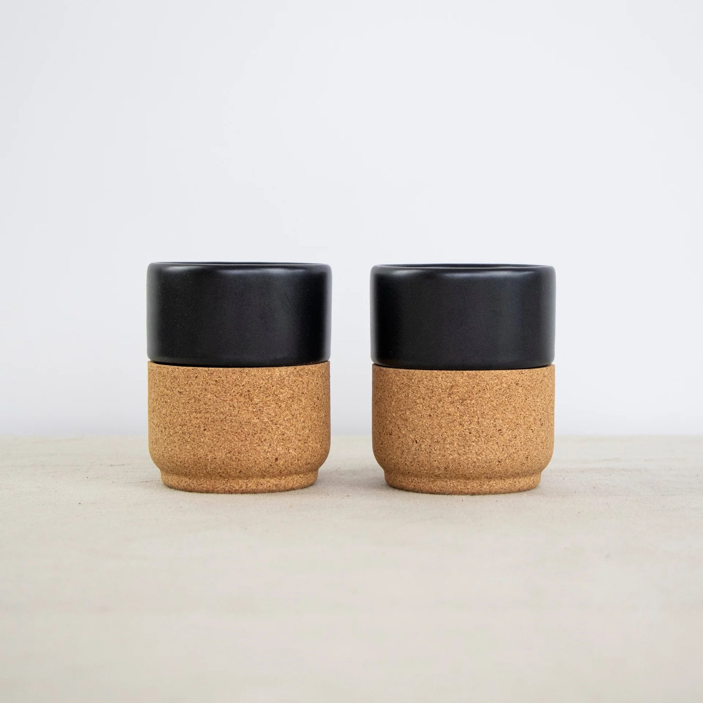 Eco Coffee Mug Gift Set - Matte Black