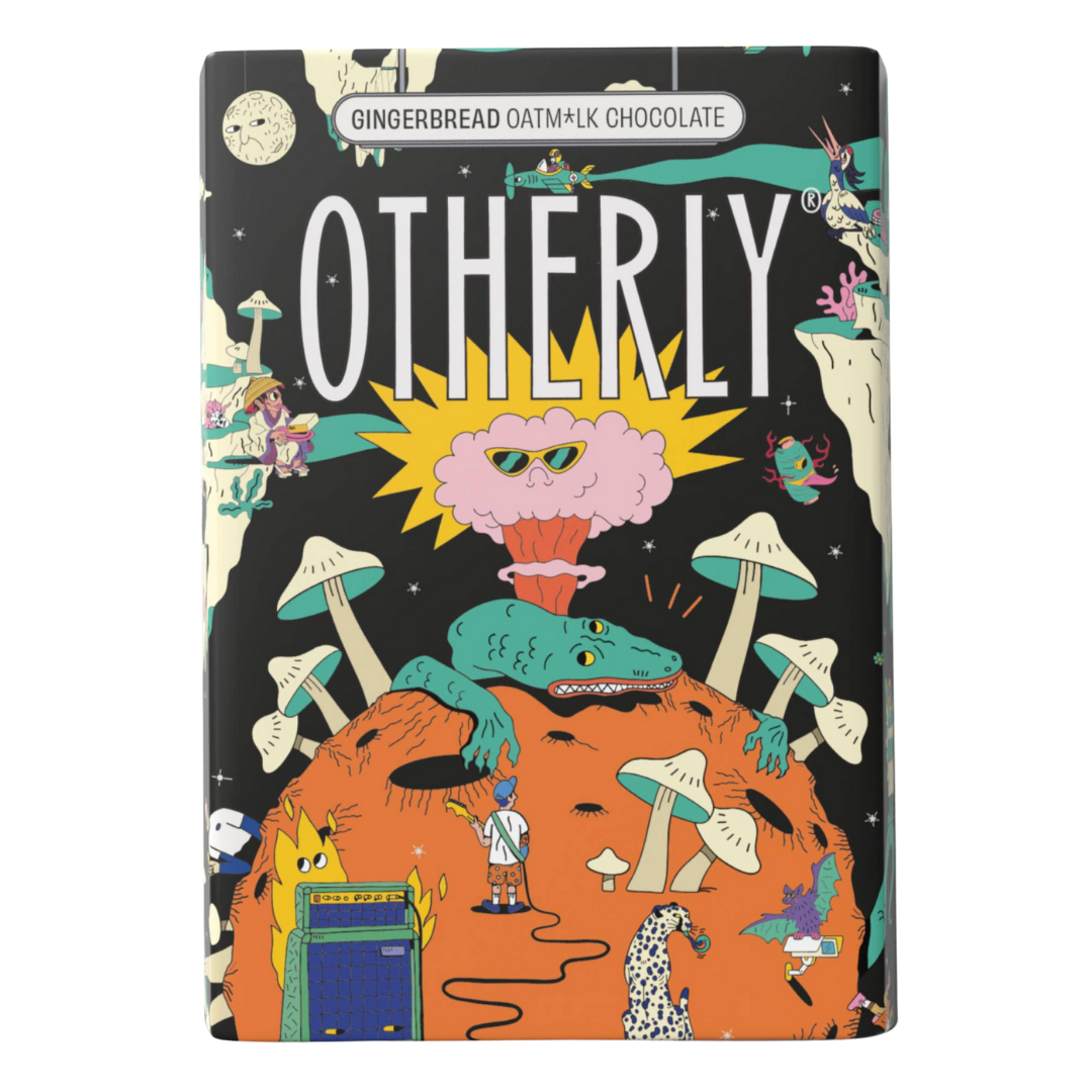 Gingerbread Oatm*lk Chocolate Bar , Vegan (120g)