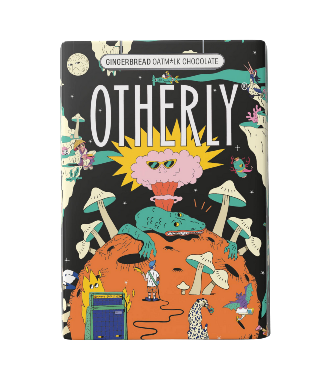 Gingerbread Oatm*lk Chocolate Bar , Vegan (120g)