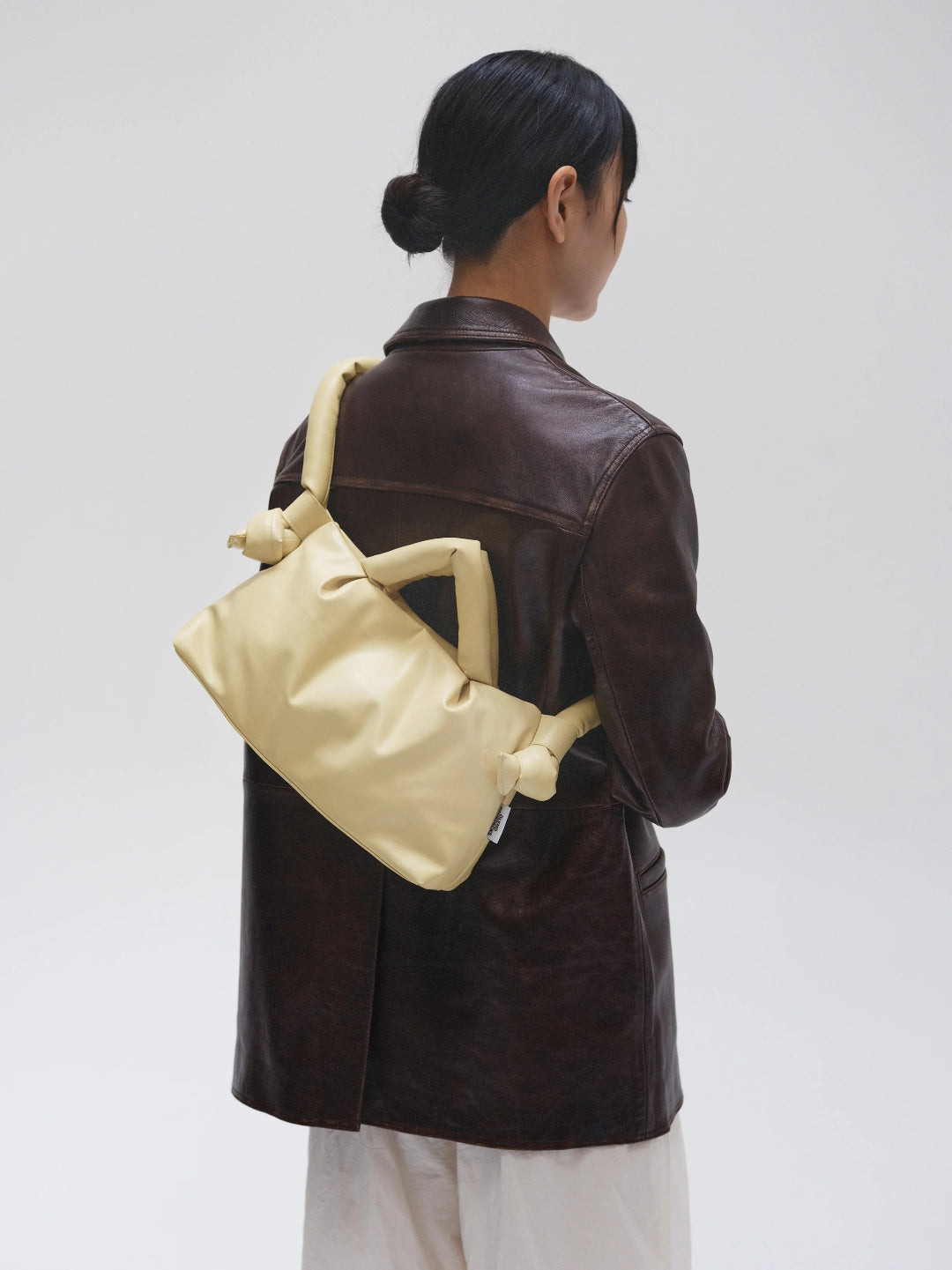 MiniOna Vegan Leather - Butter Yellow
