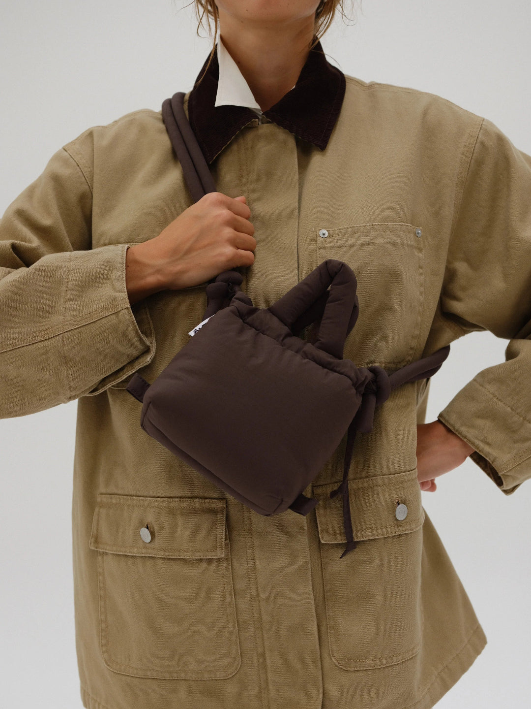 Micro Ona Soft Bag - Chocolate