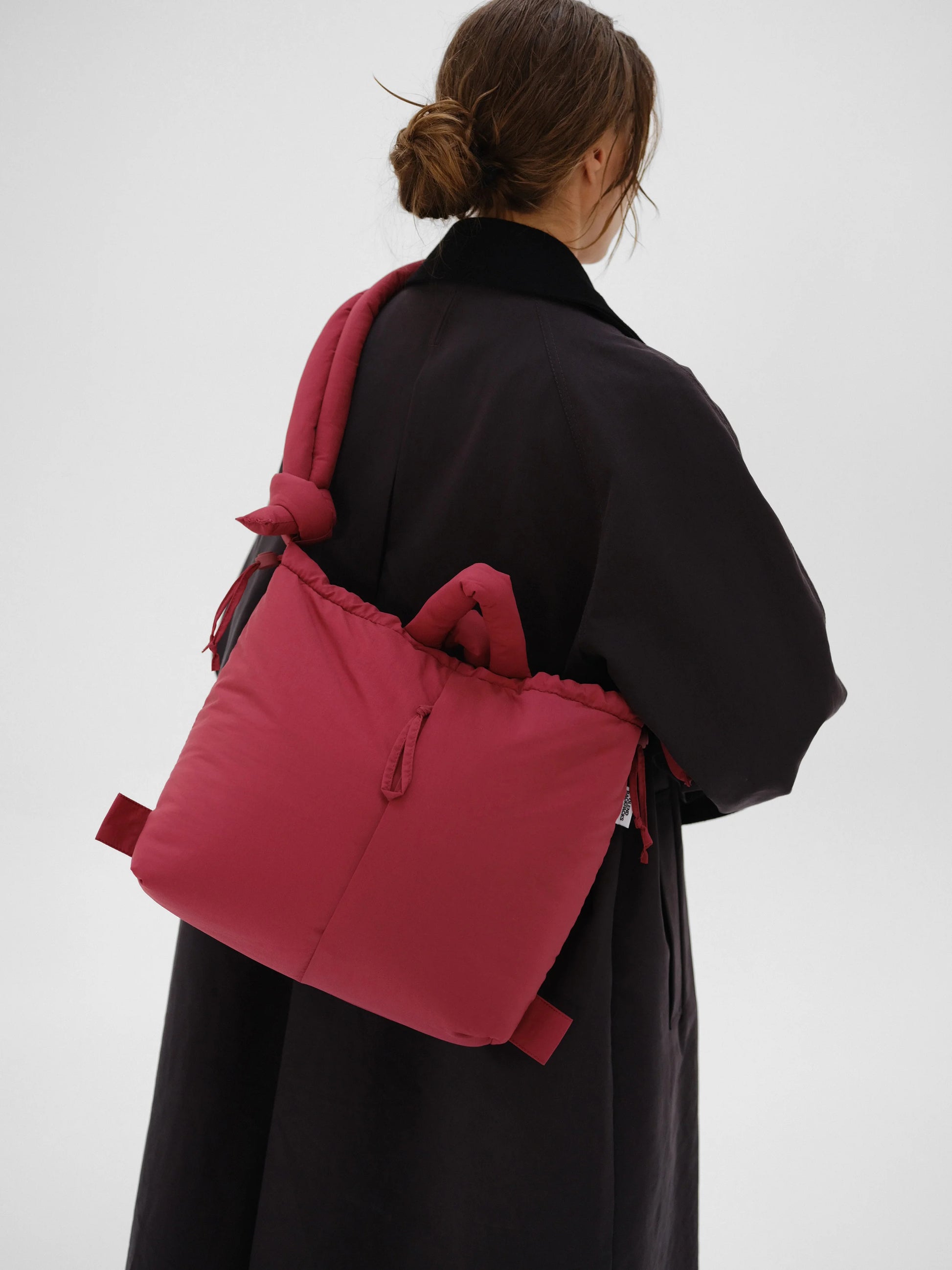 Ona Soft Bag - Cherry Red