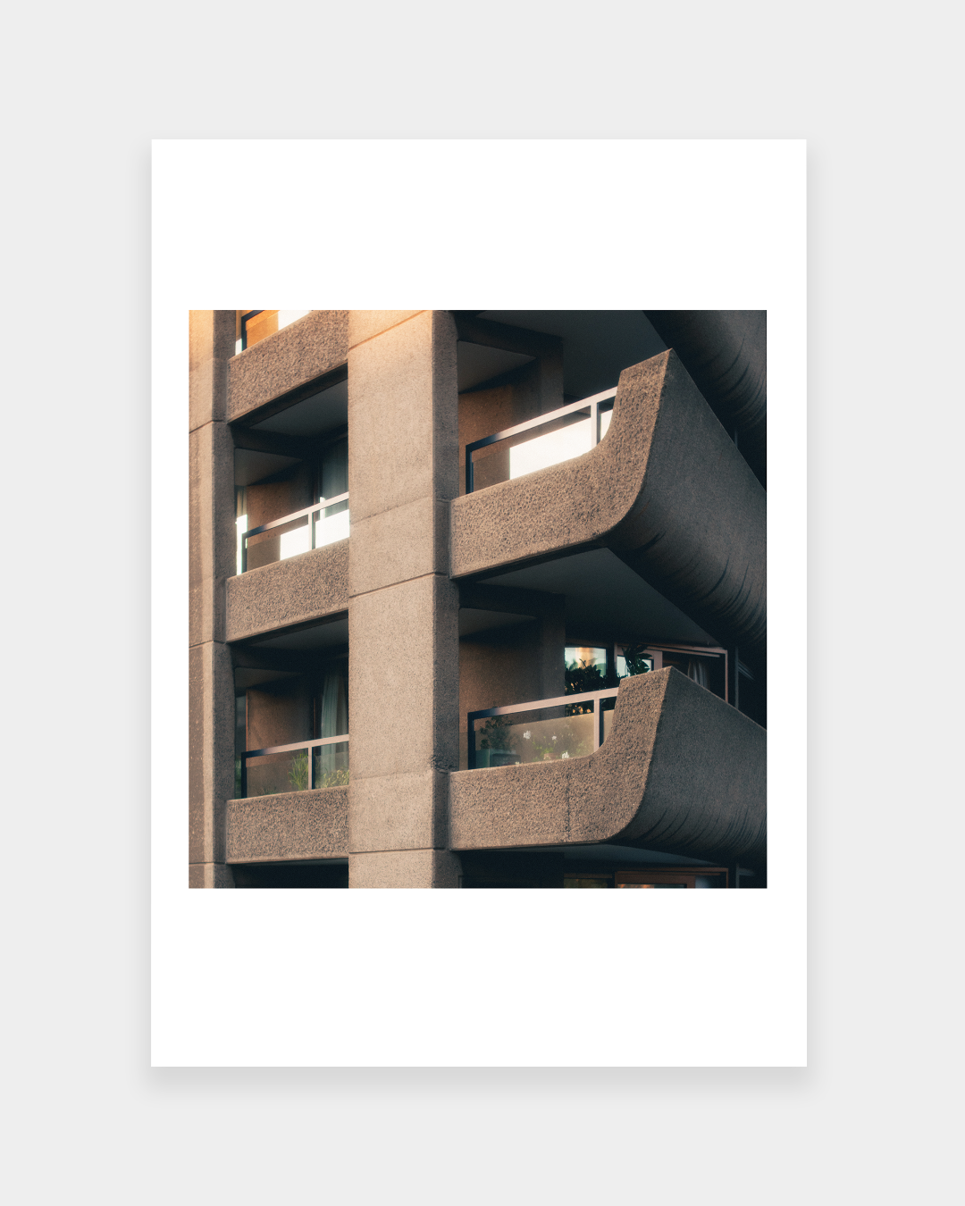 Barbican Lauderdale Balcony Print - A3