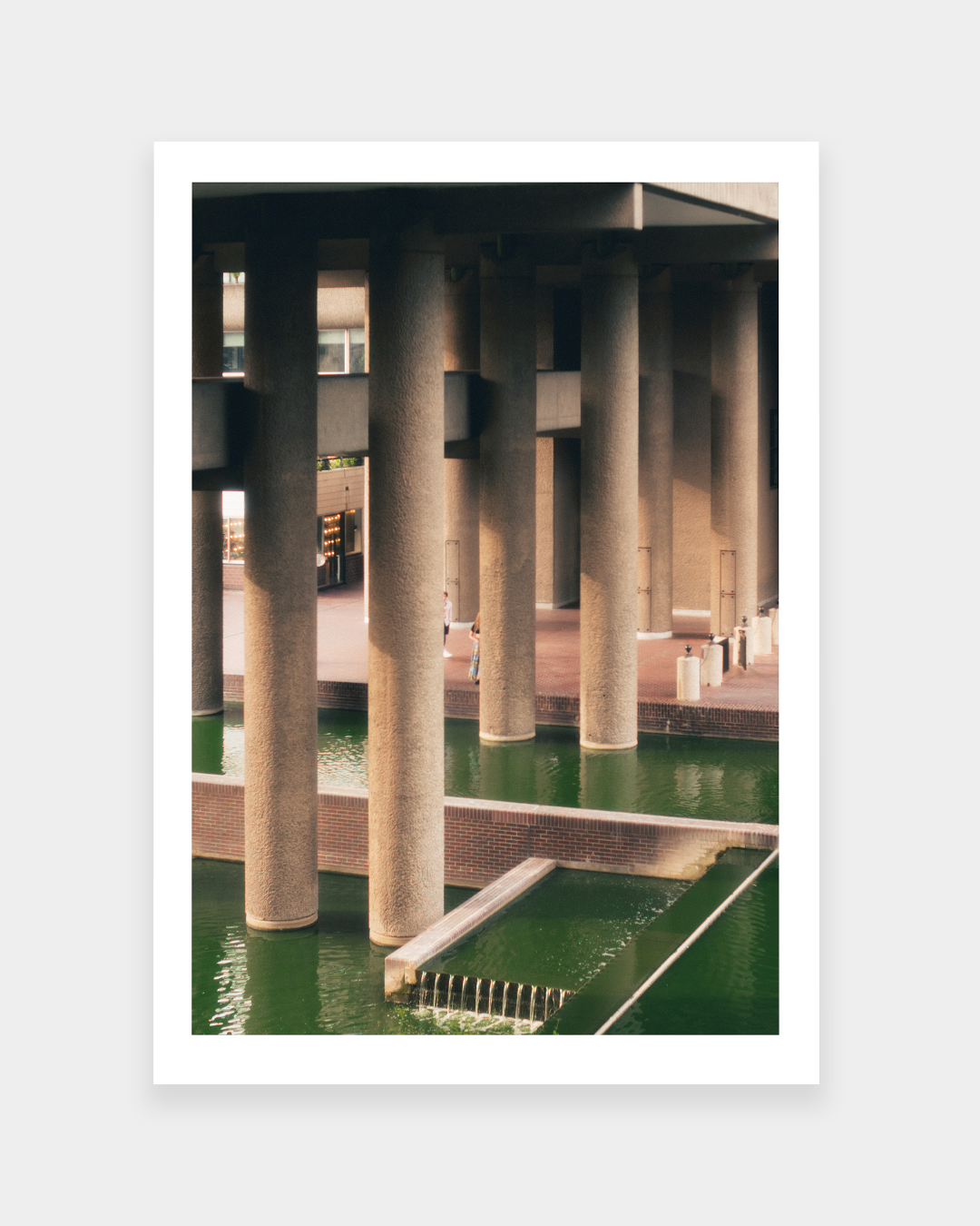 Barbican Water Gardens Print - A3
