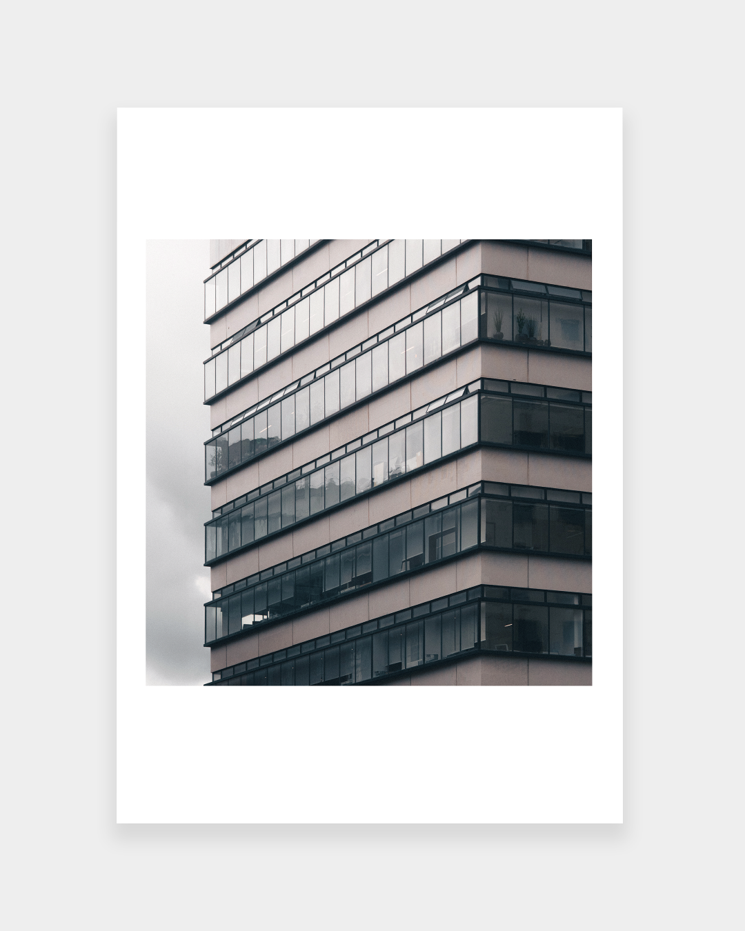 Manchester House Print - A3