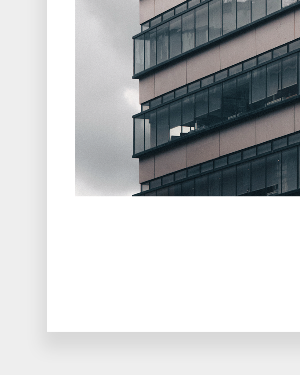 Manchester House Print - A3