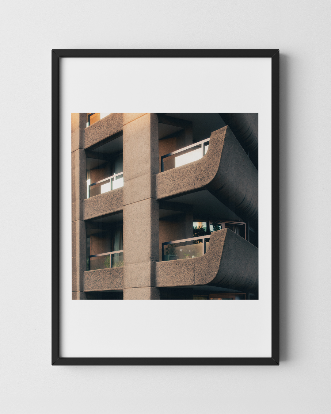 Barbican Lauderdale Balcony Print - A3