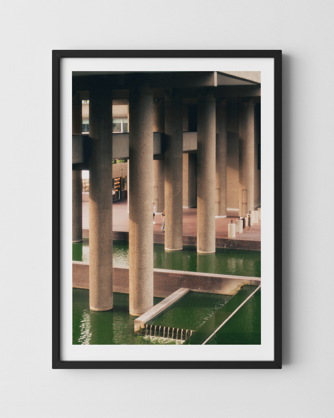 Barbican Water Gardens Print - A3