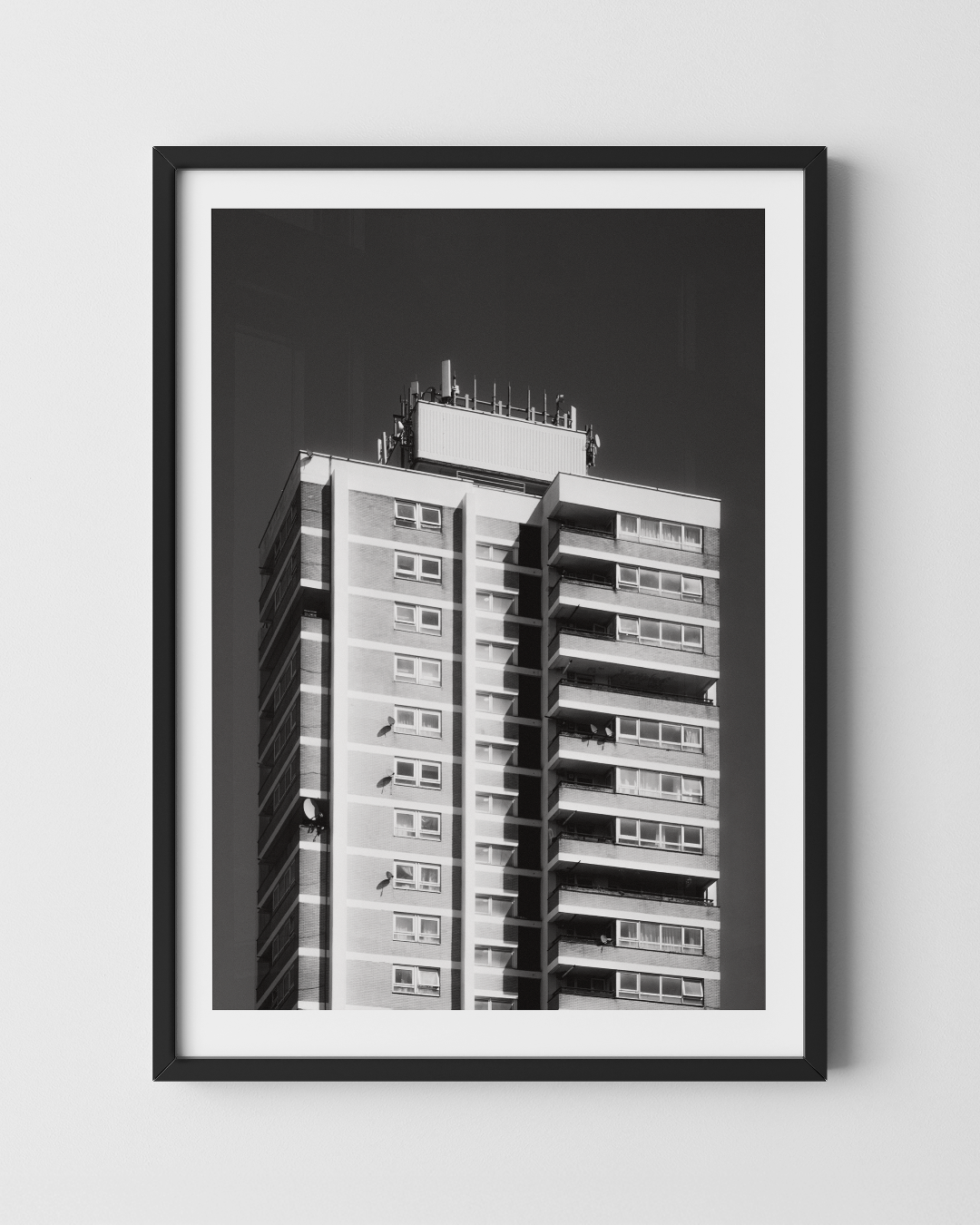 Modernist Block Print - A3