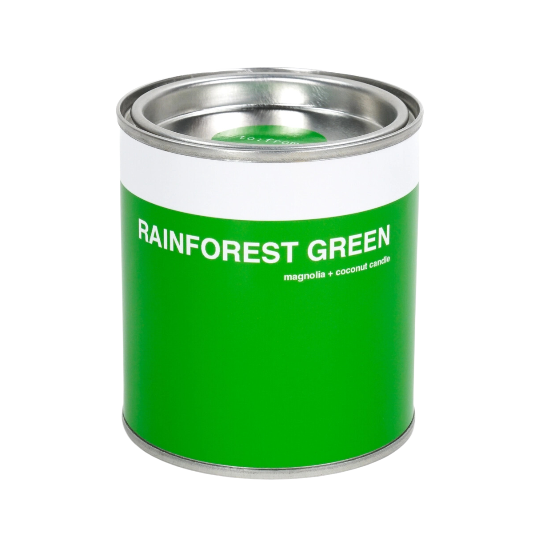 Paint Can Candles - Rainforest Green