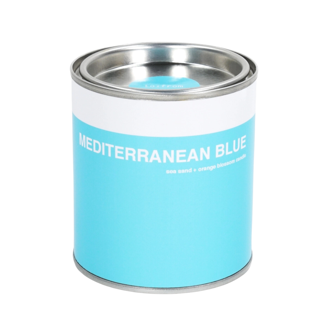 Paint Can Candles - Mediterranean Blue