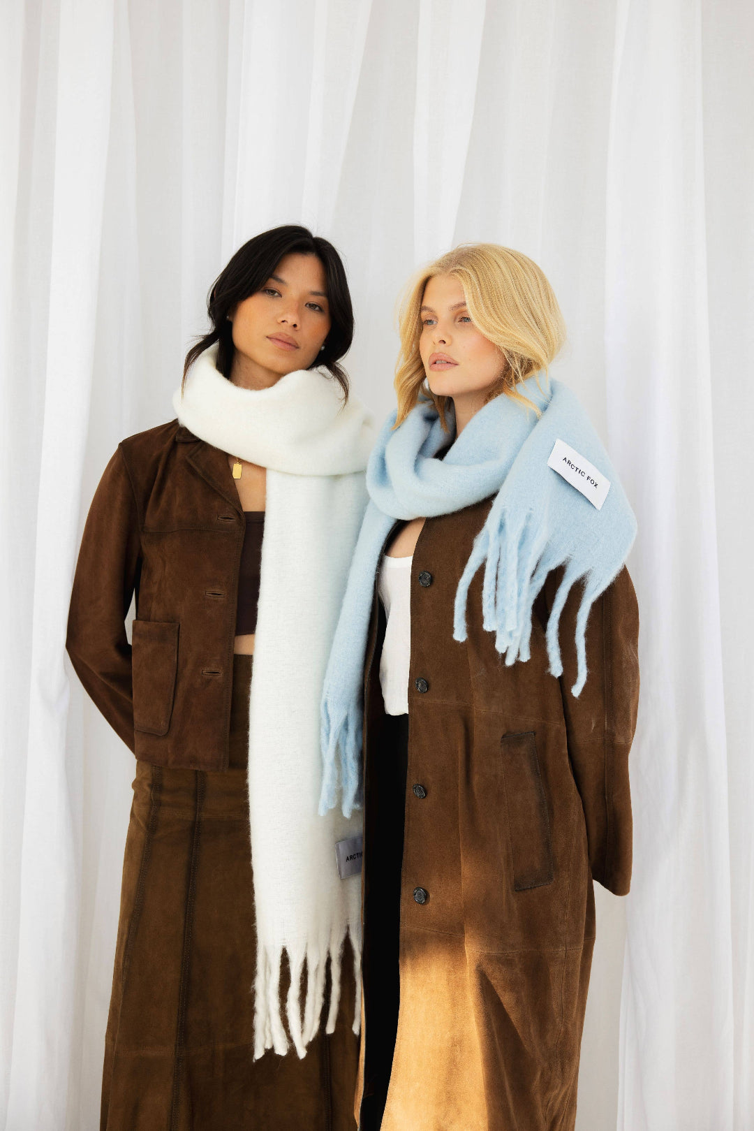 The Stockholm Scarf - 100% Recycled - Glacier Blue – Sunny's
