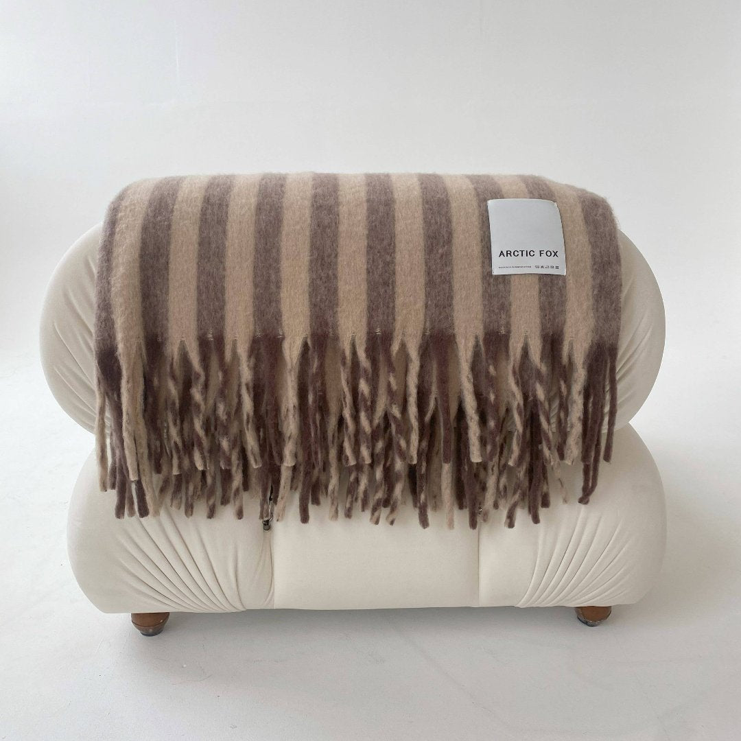 The Wool Stripe Throw