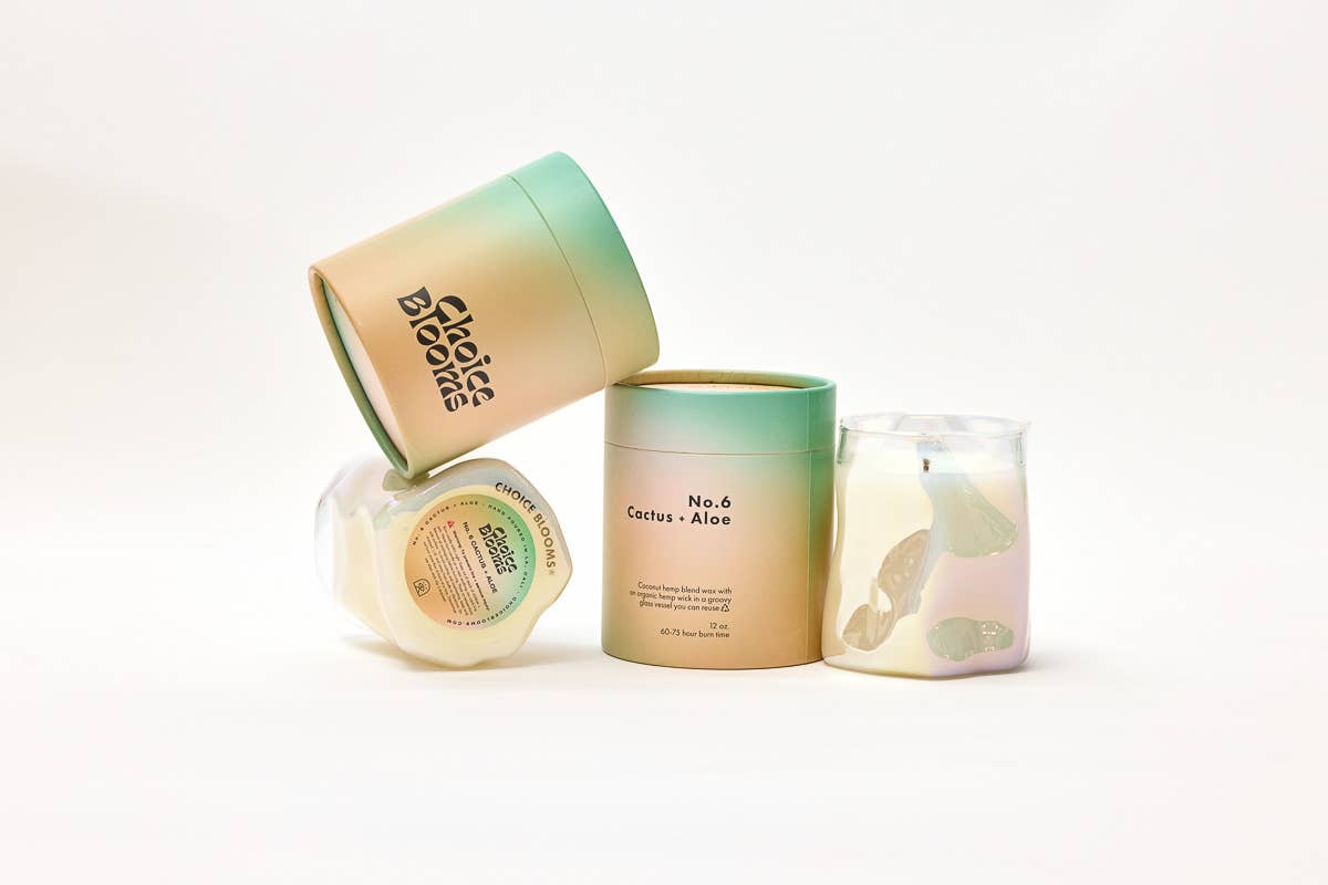 No. 6 Cactus + Aloe Candle, 12oz.