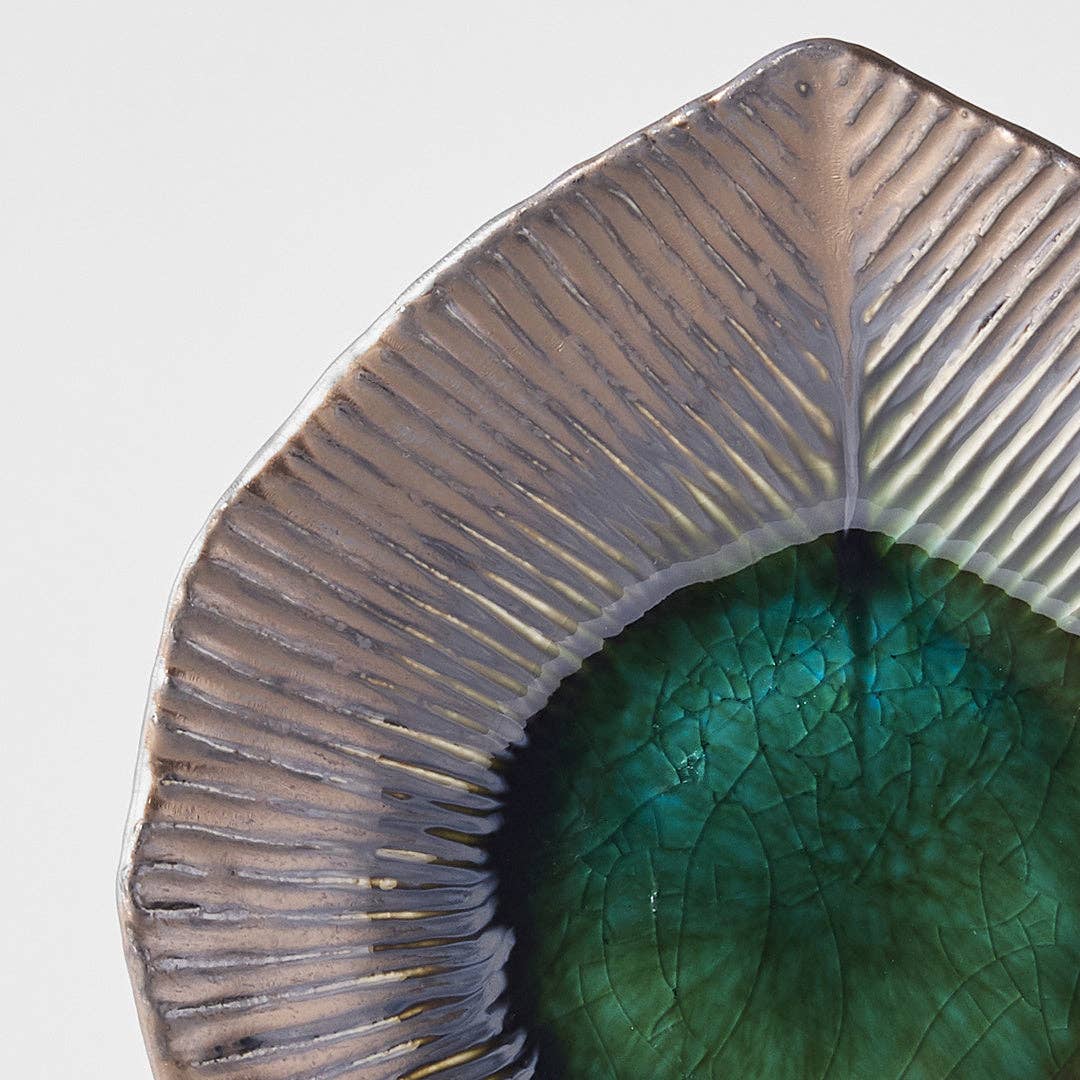 Midori Ridged Plate, 16cm