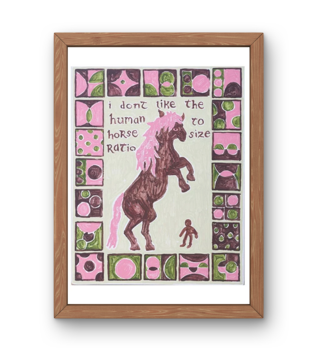 Horse Size Ratio - A3