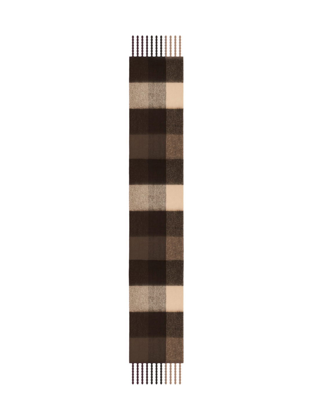 The Reykjavik Scarf - 100% Recycled - Brown Check