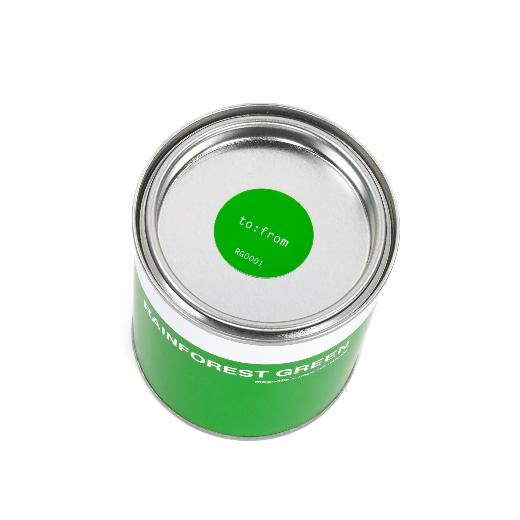 Paint Can Candles - Rainforest Green