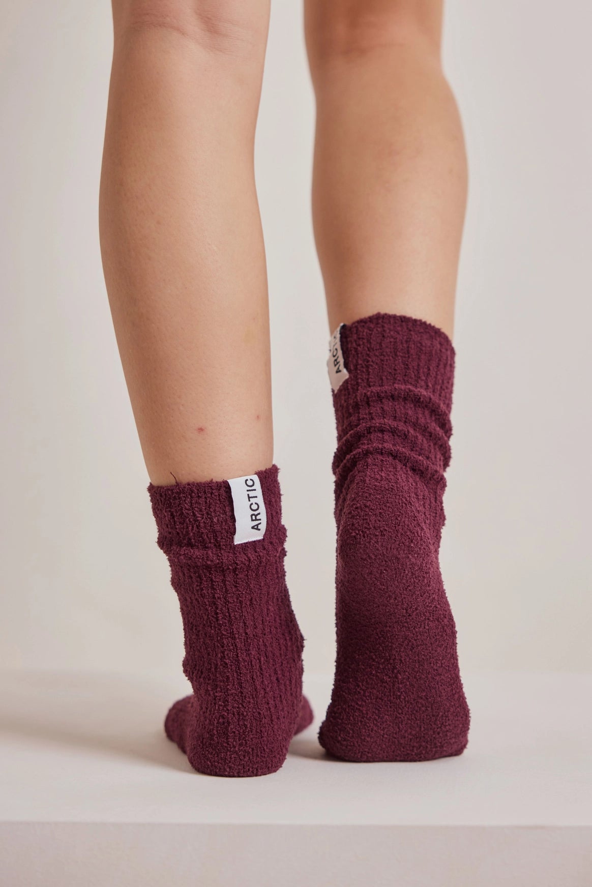 Cosy Socks - 100% Recycled - Cherry Lacquer