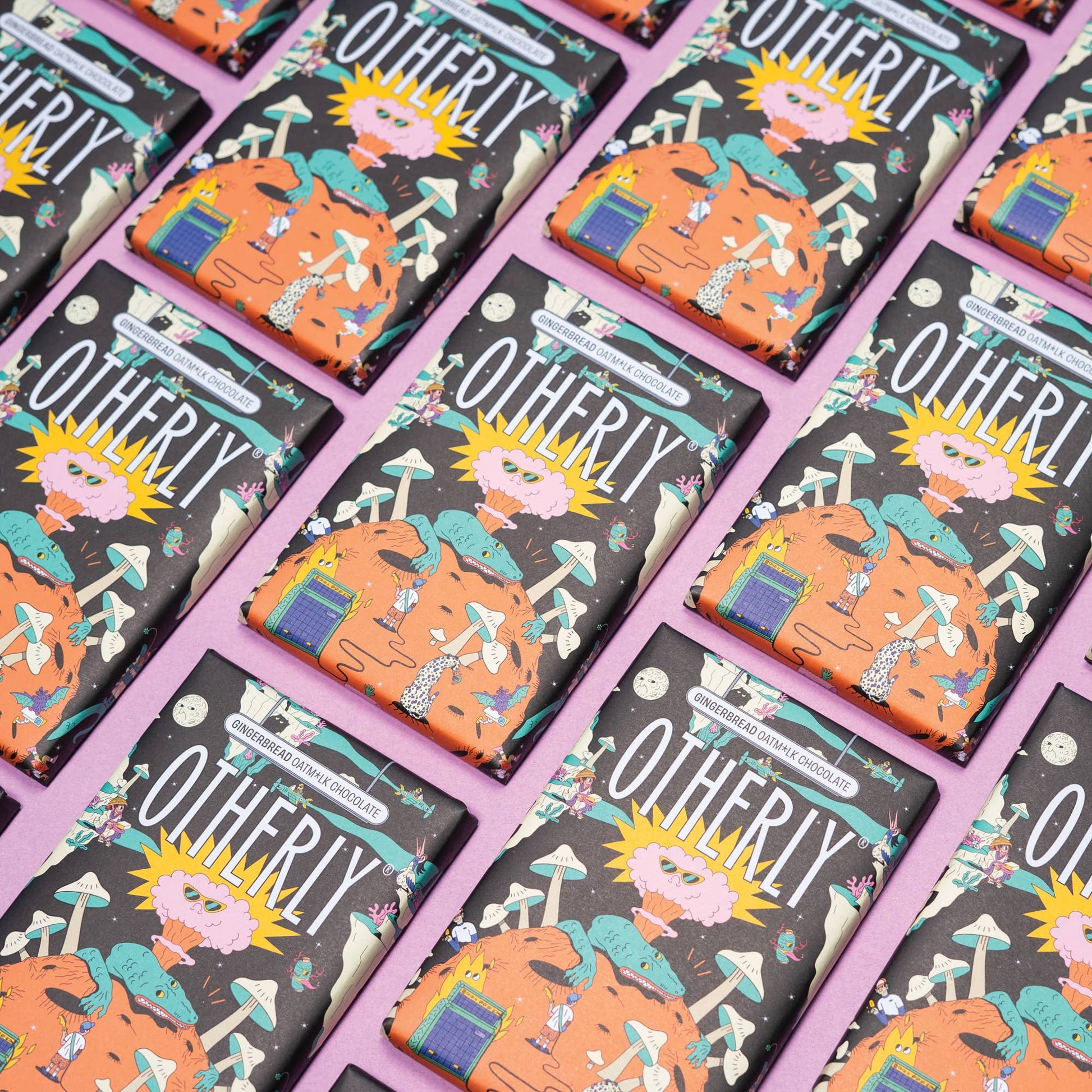 Gingerbread Oatm*lk Chocolate Bar , Vegan (120g)