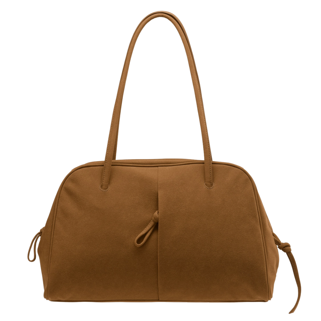 Brooklyn Bag Suede - Brown
