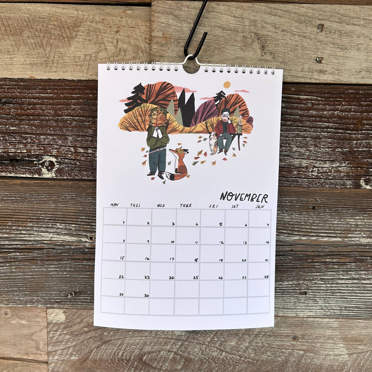 Dick Vincent 2027 A4 Calendar