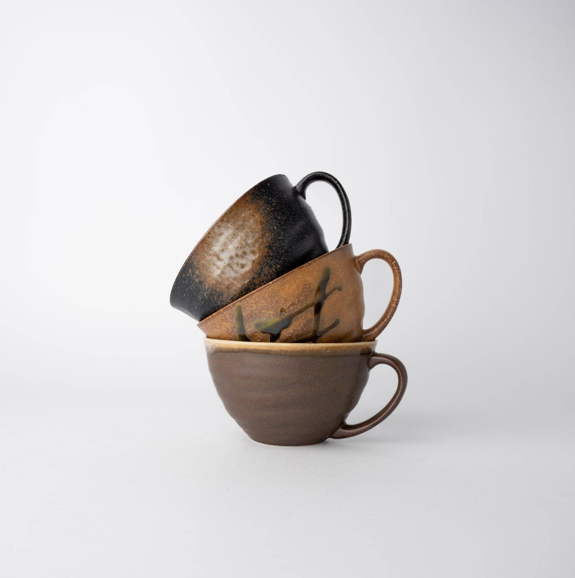 Desert Glaze Mugs Gift Set - 3pcs