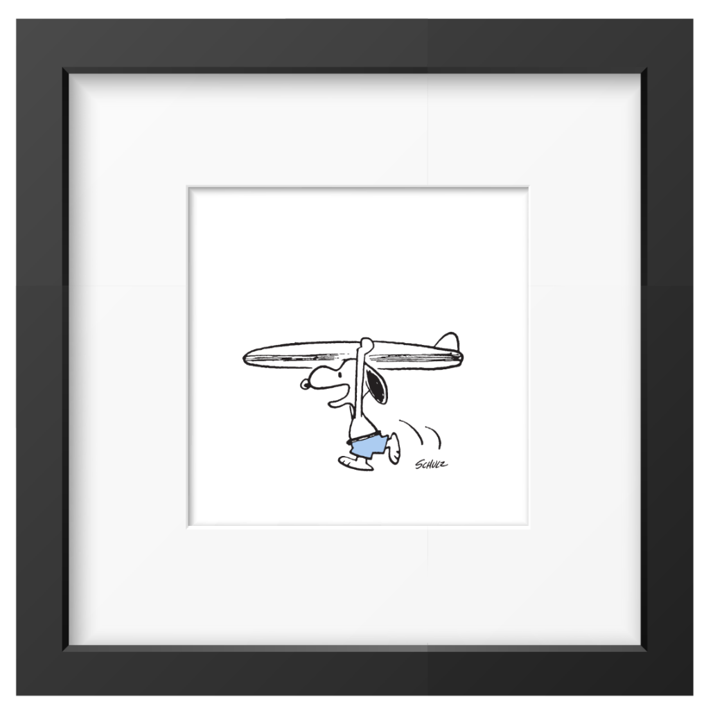 Peanuts Framed Print - Surf's Up