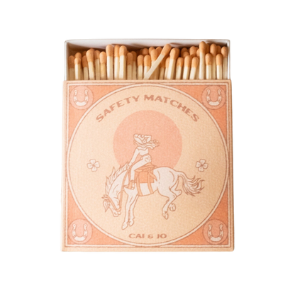 Cowgirl Safety Matches