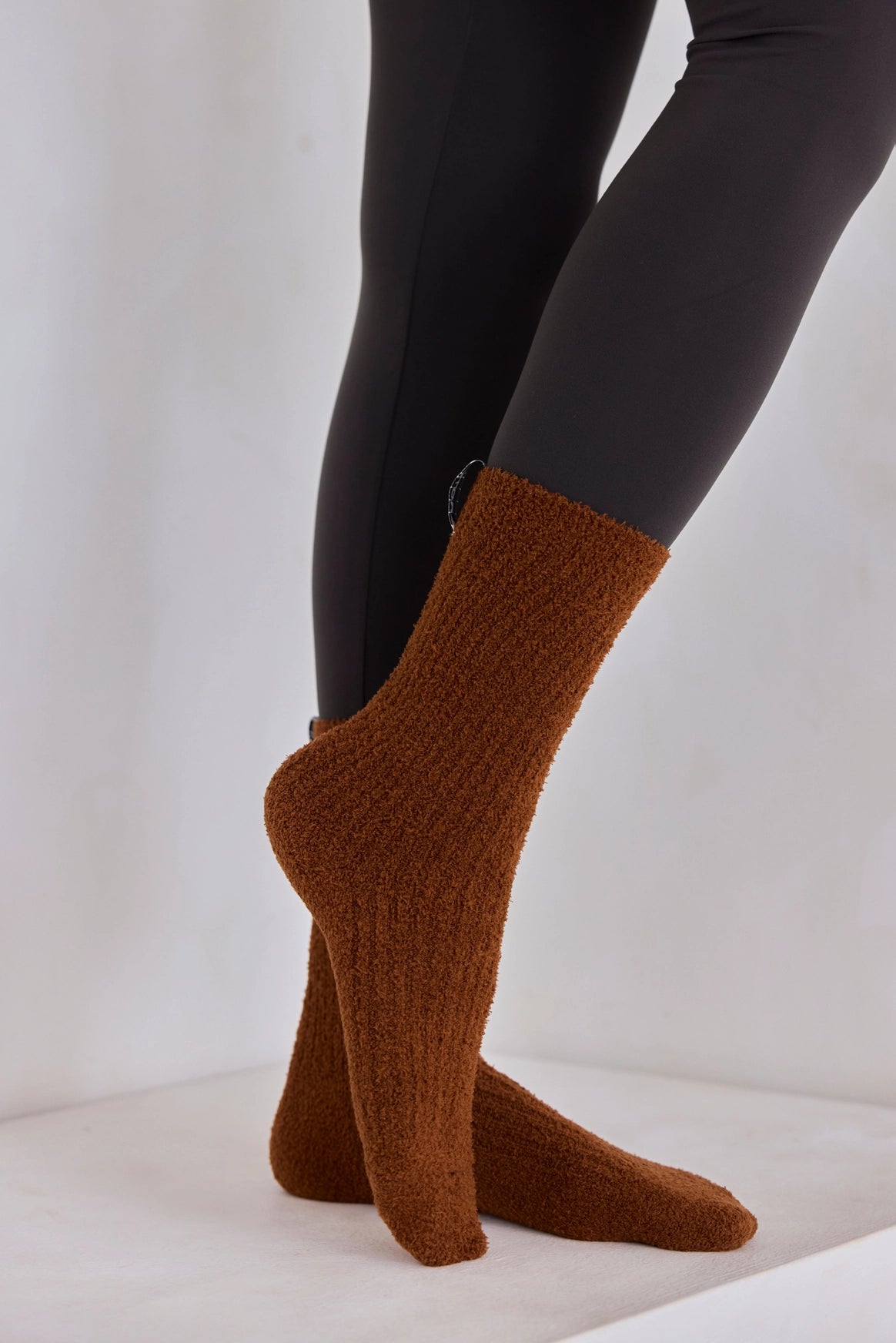 Cosy Socks - 100% Recycled - Sepia