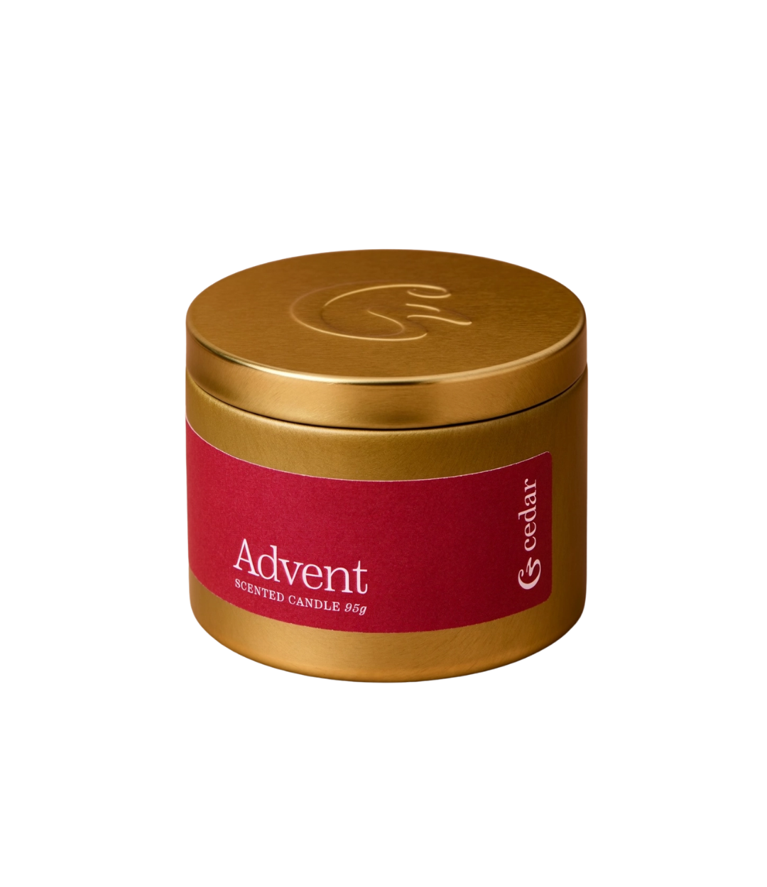 ADVENT Travel Tin Candle