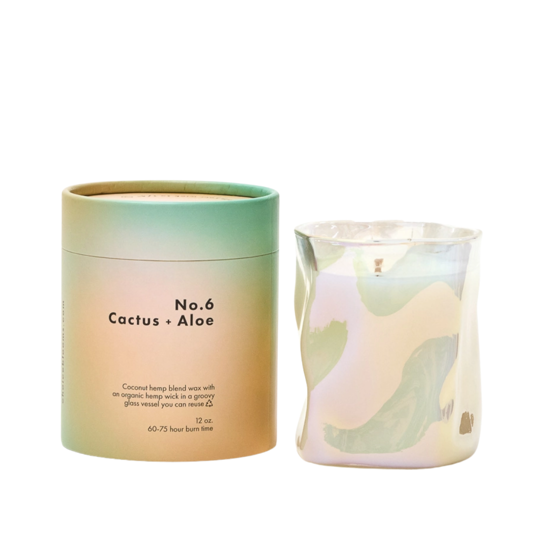 No. 6 Cactus + Aloe Candle, 12oz.