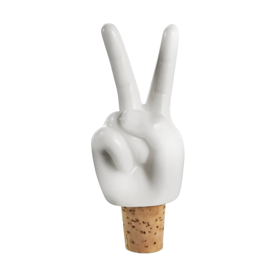 Bottle Sealer Peace Hands