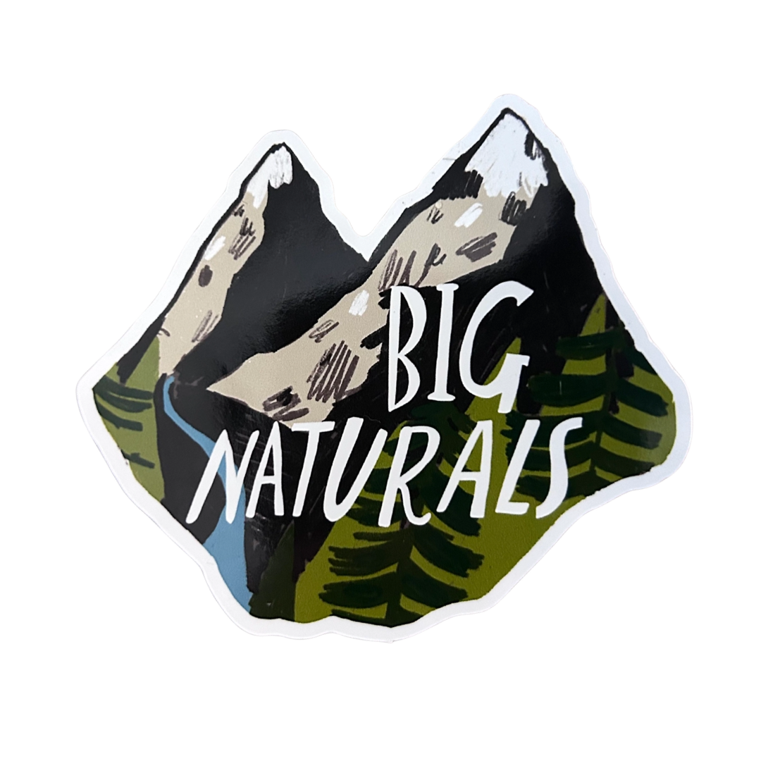 Big Naturals Sticker