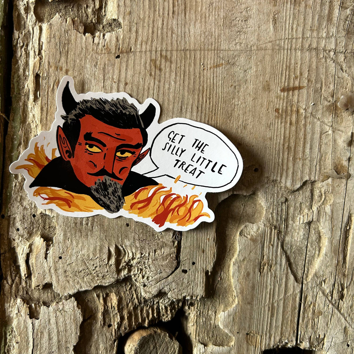 Silly Little Treat Sticker 