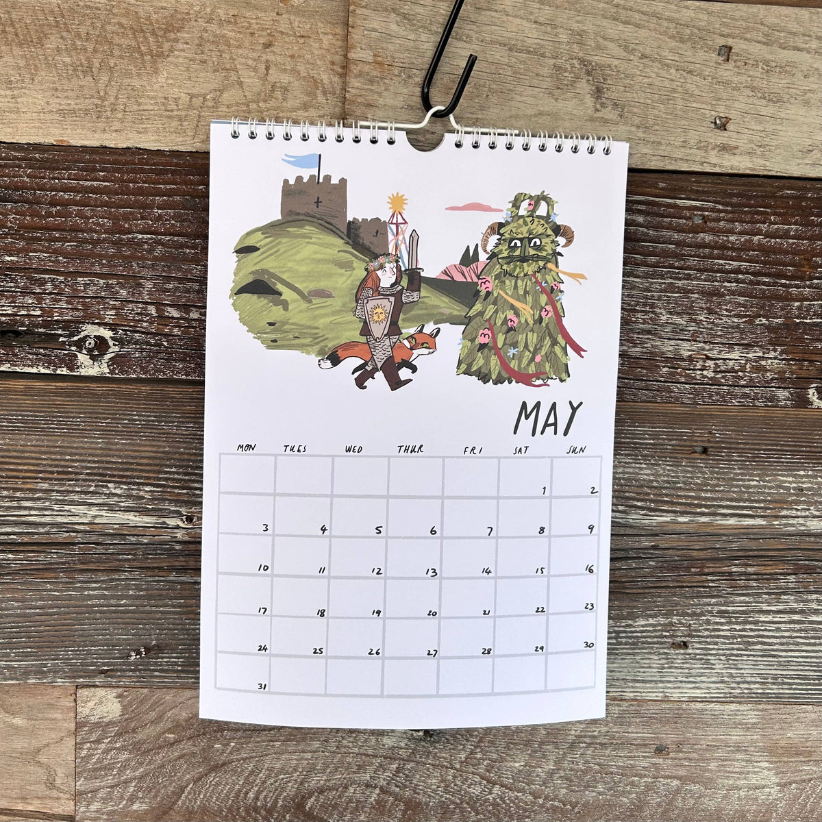Dick Vincent 2027 A4 Calendar